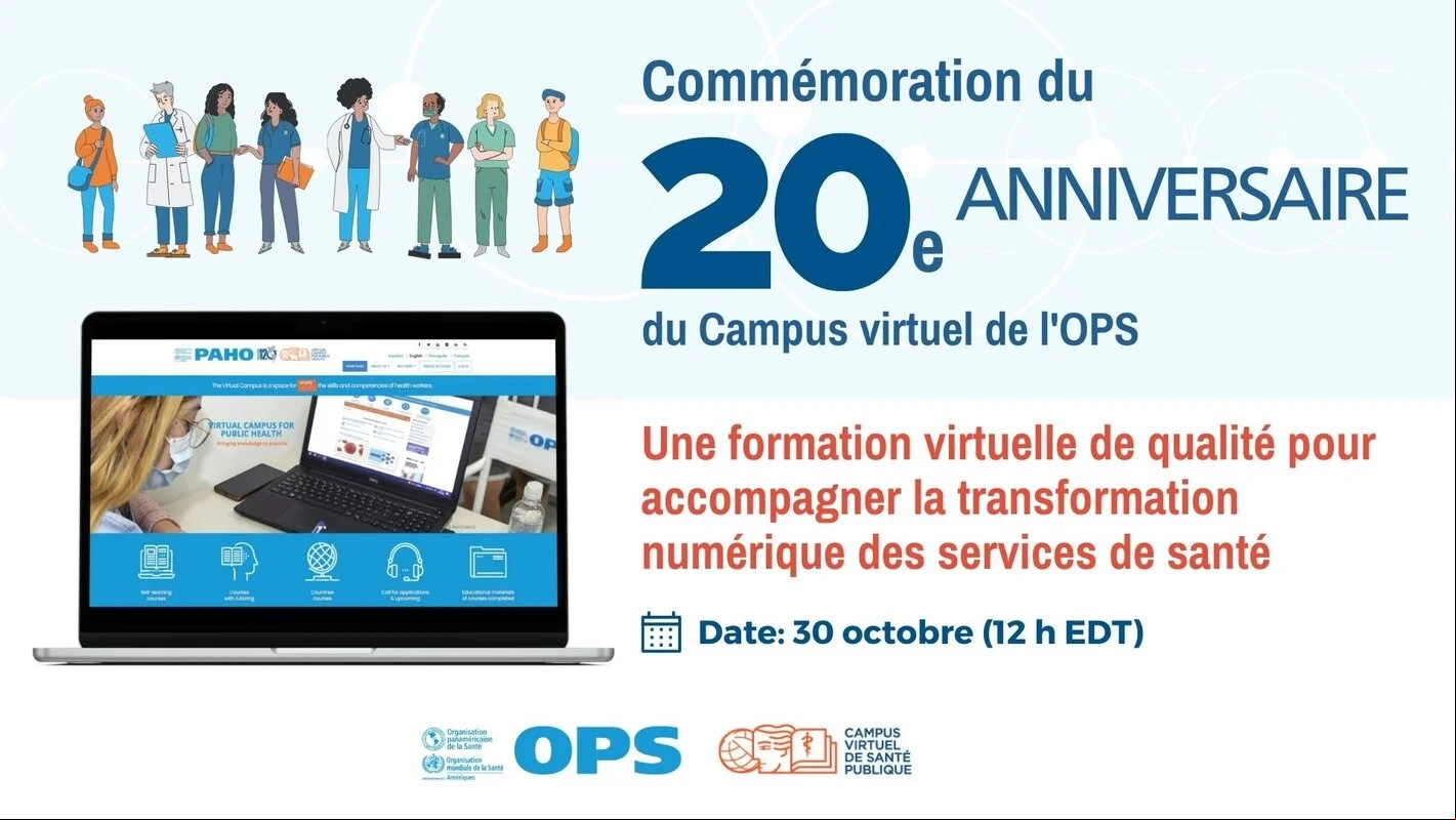 Commémoration du 20e anniversaire du Campus virtuel de l'OPS