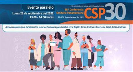 Acción conjunta para fortalecer los recursos humanos para la salud en la Región de las Américas: Fuerza de Salud de las Américas