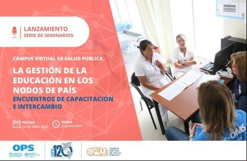 El Campus Virtual realiza seminario virtual con el tema “Enseñar y aprender en entornos virtuales. La gestión de la capacitación”